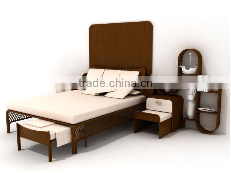 rattan showcase or rattan night table