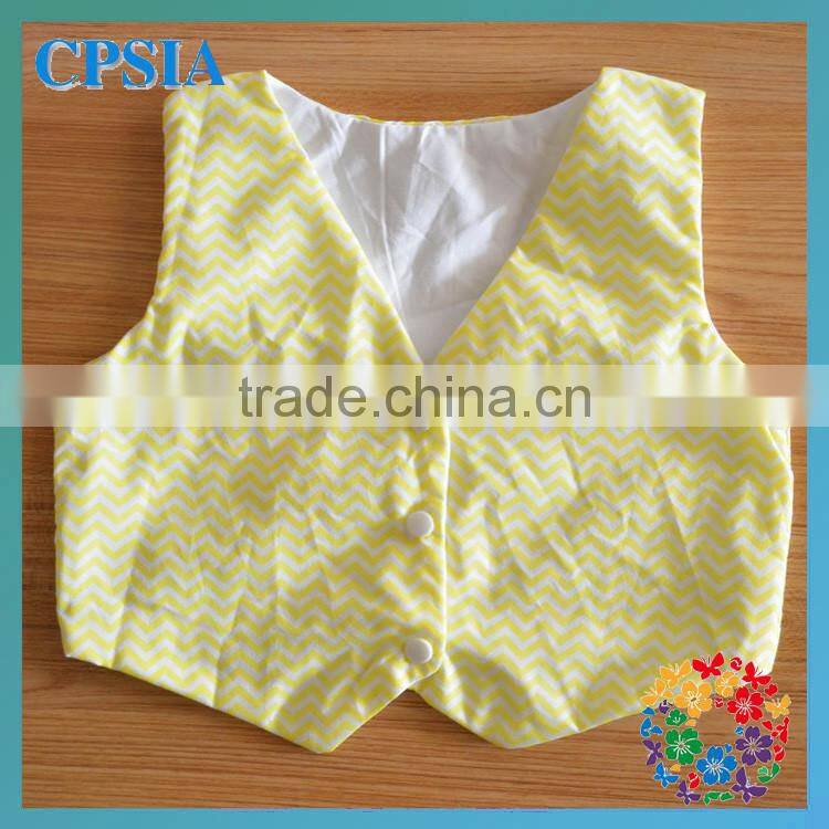 New arrival chevron newborn baby cotton vest baby vest
