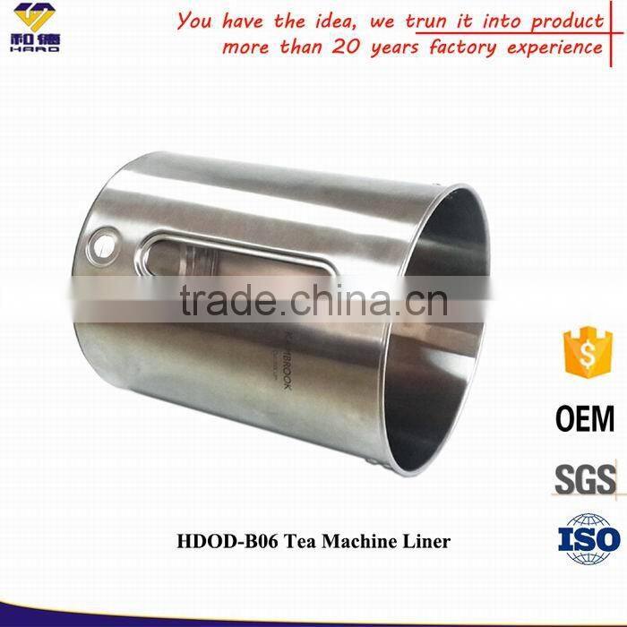 Customized Metal Deep Drawing Parts, Deep Draqing For Tea Machine Liner