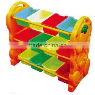 LT-2151G High quality pine wood book shelf for kids