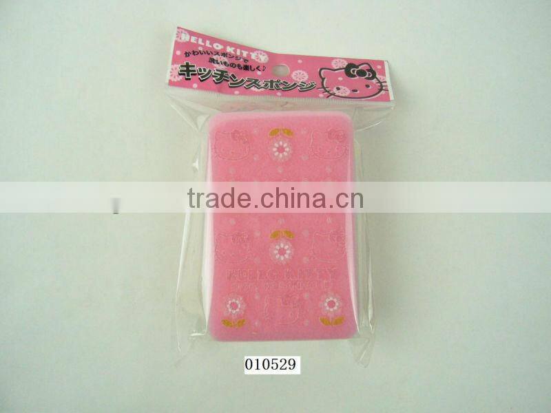 Cleaning sponge scrubber for kitchen