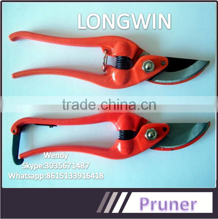 High quality steel sharp garden siccors garden hand pruner
