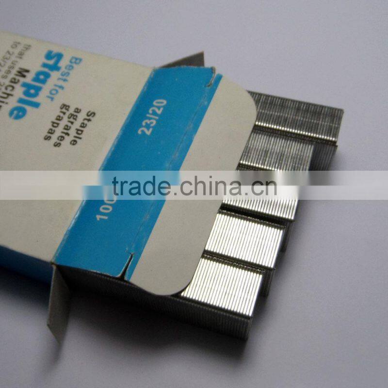 Quantity office galvanized heavy duty staples 23/20