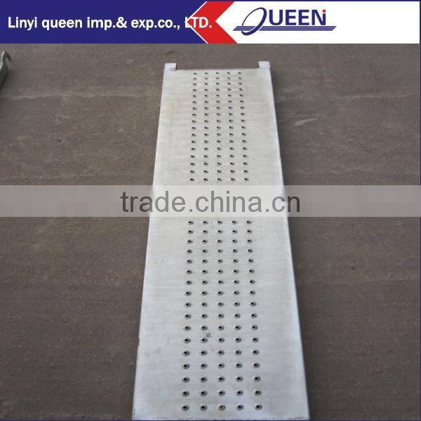 Scaffolding steel plank/walk board/platform with galvanized