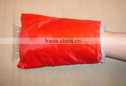 new style plastic car ice scraper with glove