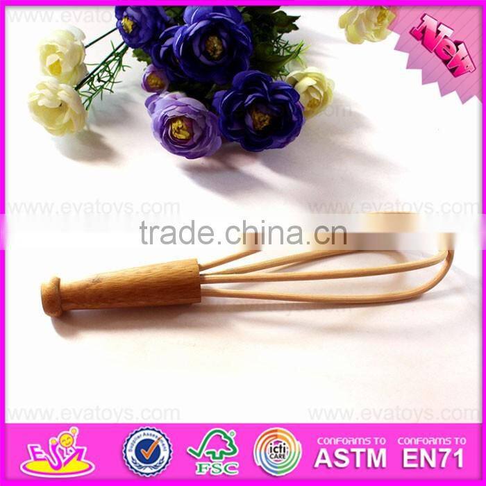 2016 new products wooden egg beater for kitchen,high quality wooden egg beater for kitchen,cheap wooden egg beater W02B029