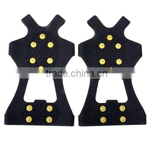 Ice & Snow Grips Over Shoe/Boot Traction Cleat Rubber Spikes Anti Slip