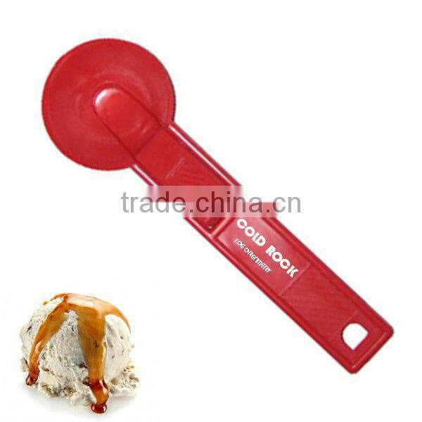 IC-0812 Custom Printed Plastic Ice Cream Spoon