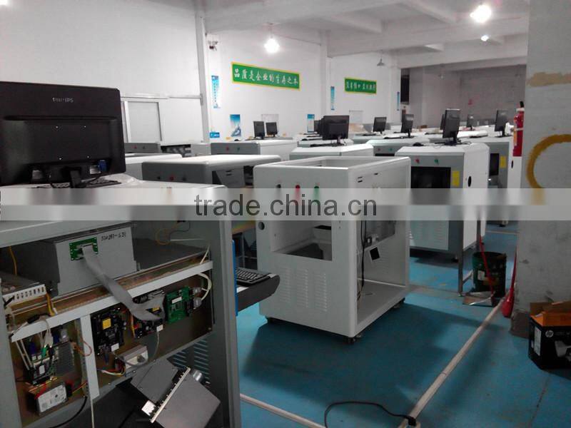 600*400mm tunnel size luggage scanner machines.baggage x-ray machine manufacturer