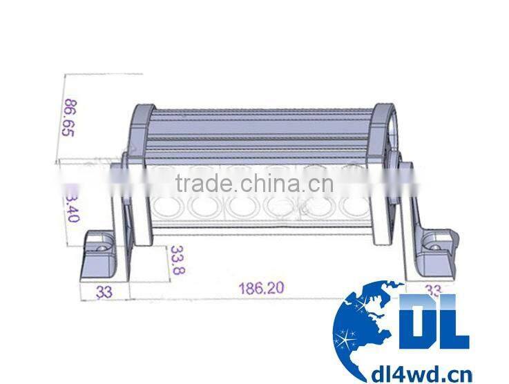 4x4 Truck Parts Offroad 12 Volt Car LED Light Bar 36w LED Light Bar