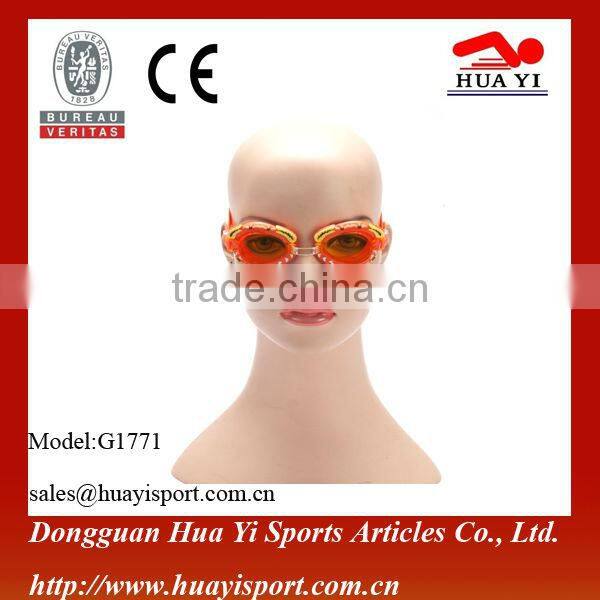kids swimming goggles children cartoon goggles with anti fog lens UV protect