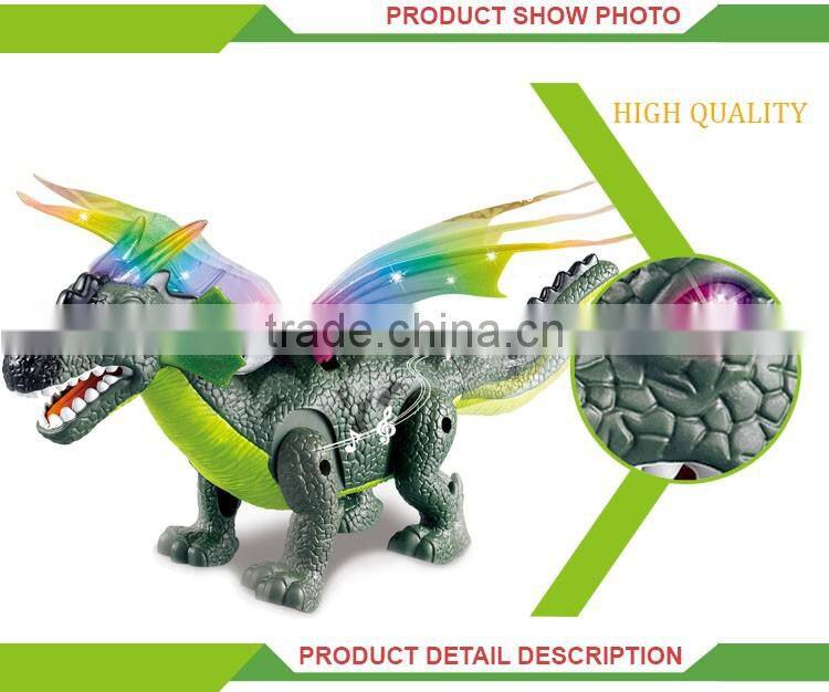 funny toy plastic battery operated big dinosaur toys for kids