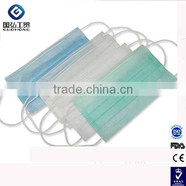 Nonwoven Face Masks 3ply with Earloop