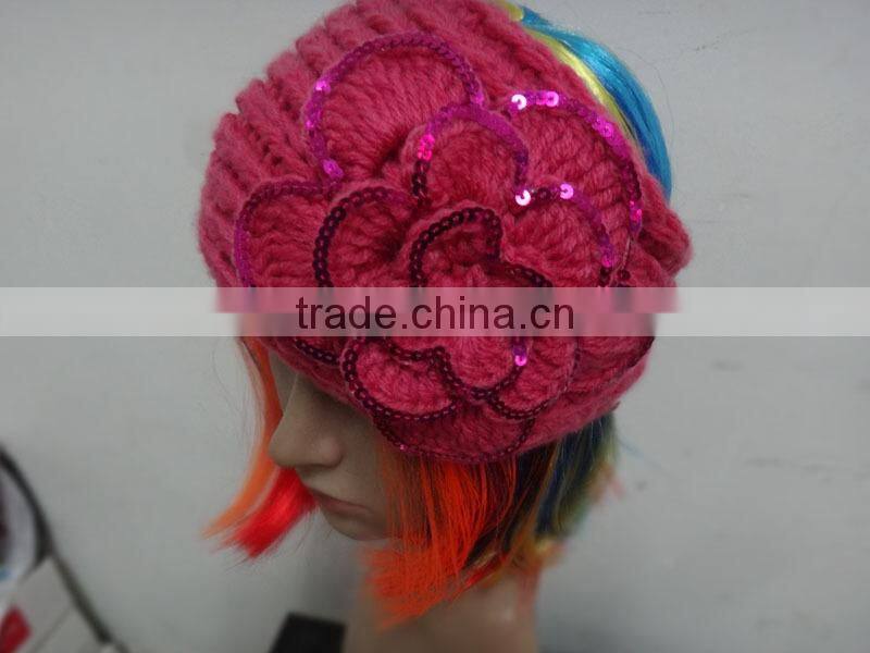 Beanie Knit Crochet Cap Hat/ Winter Fall Womens Fashion Beanie