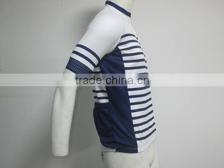 New style race cut white USA cycling jersey with any logos and artworks