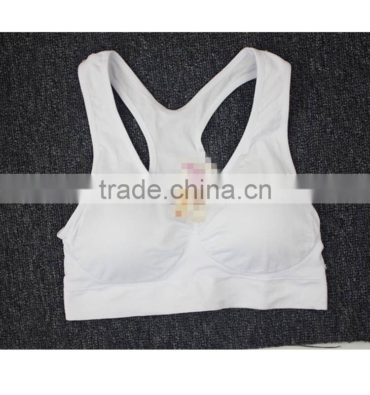 Hot sex women sport bra seamless yoga wear running wear with pads