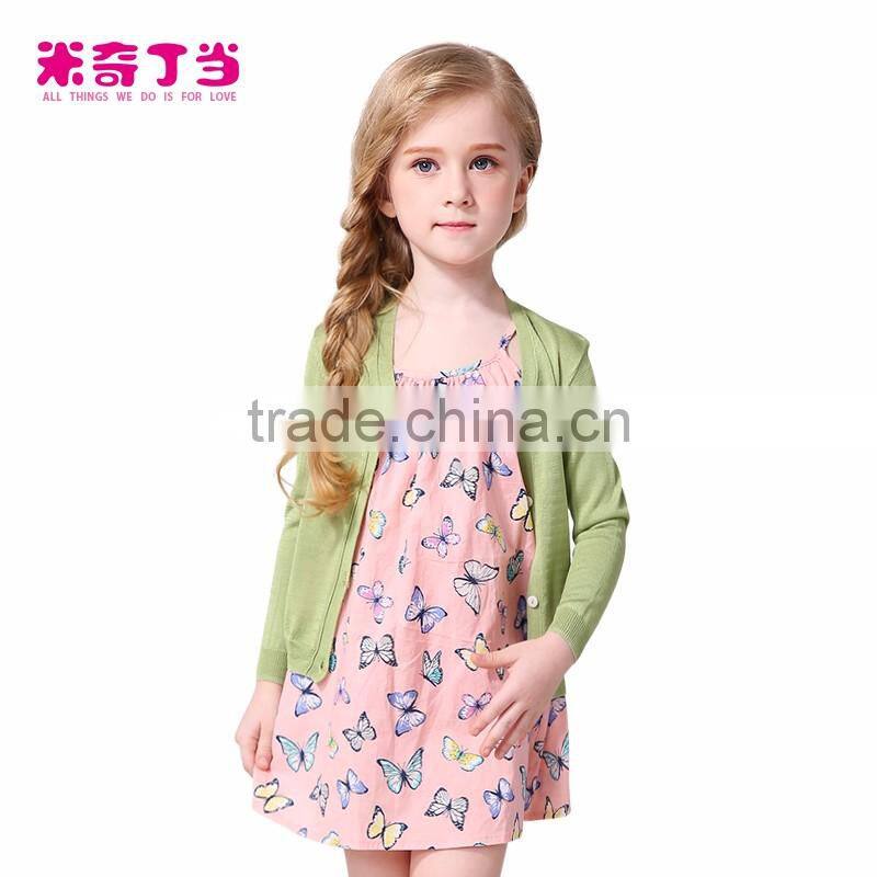 New style hot sale simple cardigan thin knitting multi-color girl cardigan sweater