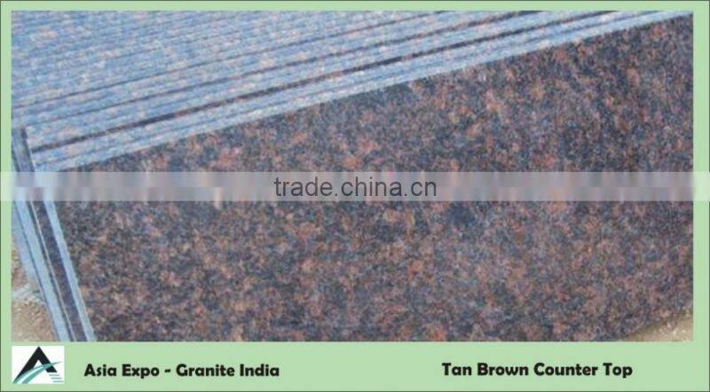 Tan Brown Granite Slab, Tiles & Counter Tops