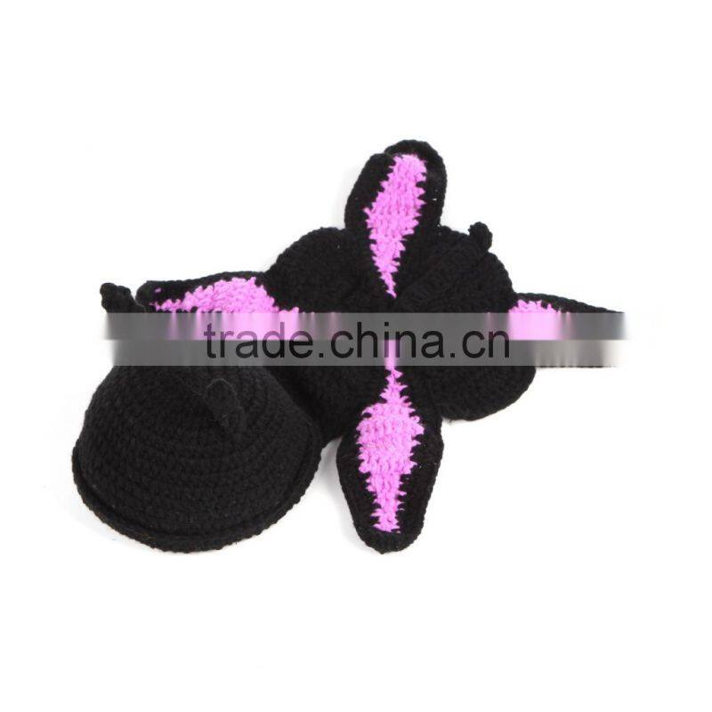 2015 Winter Hot Coming Butterfly Knitted Clothes Warm Cute Infant Newborn Crochrt Outfits