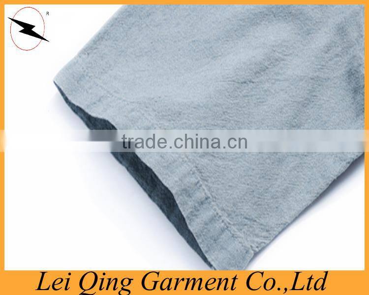 Newest men's denim shirt British style factory price,men's fashion shirt casual/dress shirts