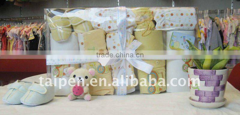 Lovely Cute Newborn Baby Boy and Girl Clothes Set Baby Gift Box Children Clothing Sets 0-24 M