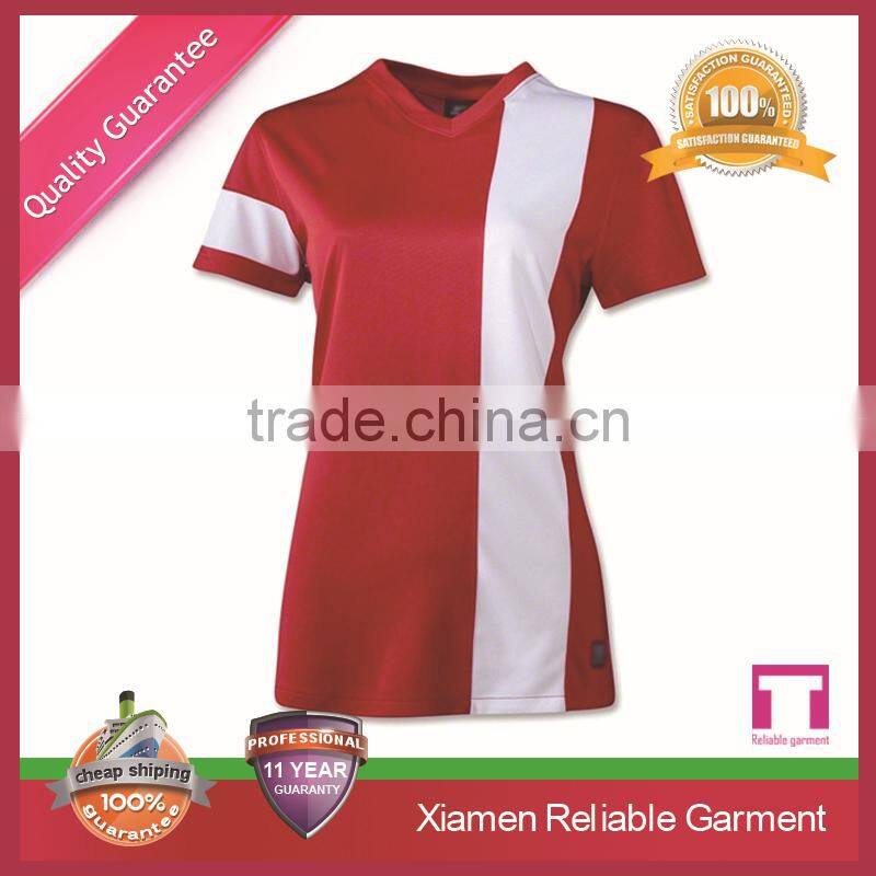 Wholesale soccer t-shirts brasil 2016 world cup OEM china factory