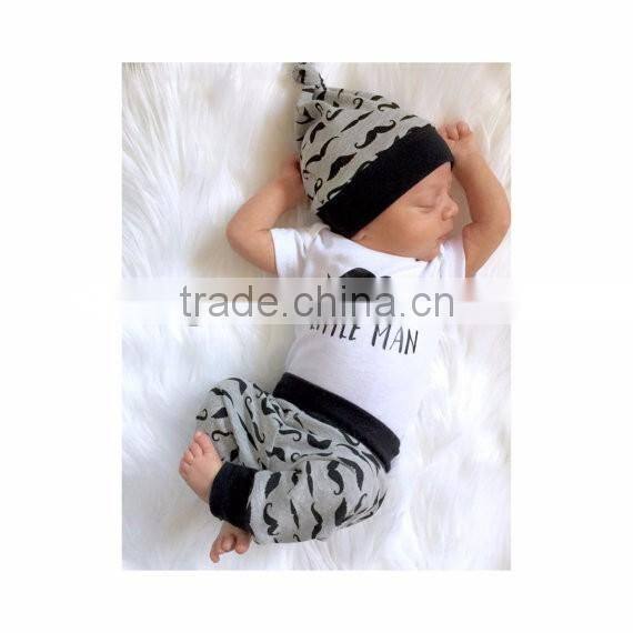 2016 lovely infants toddlers baby clothes print onesie baby boy coming home outfit new baby sets