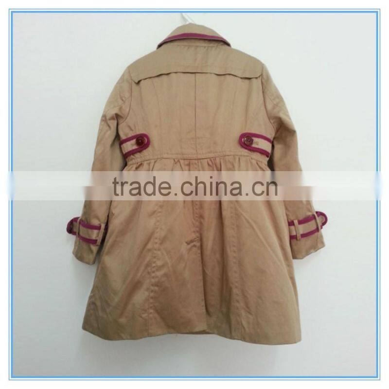 Newest Design Children Girls Autumn and Winter Coat, Children Outwear Coats, Kids Clothing, Long Coat for Children Grils