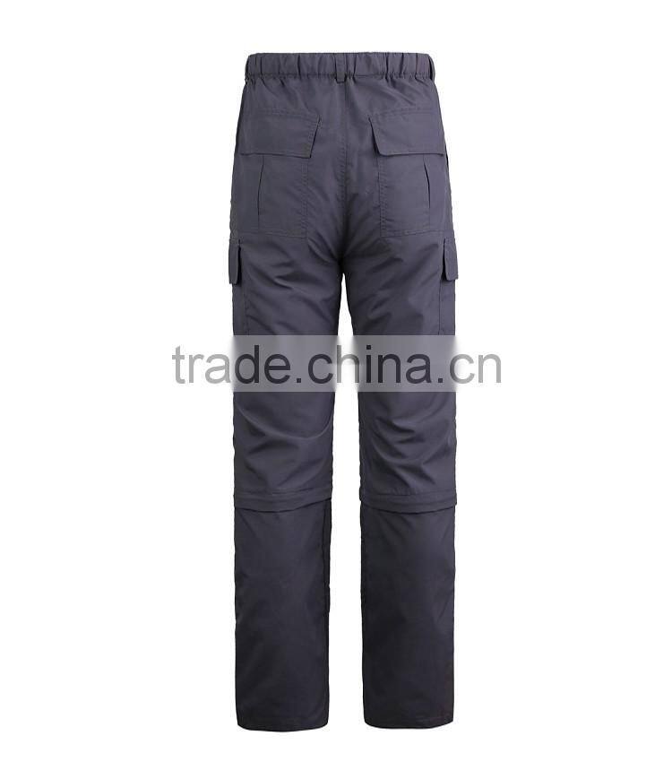 Juqian 2016 workwear green classic nylon breathable detachable cargo overall work pant