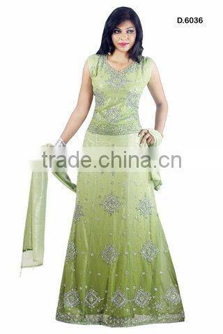 Designer Net Lehengas