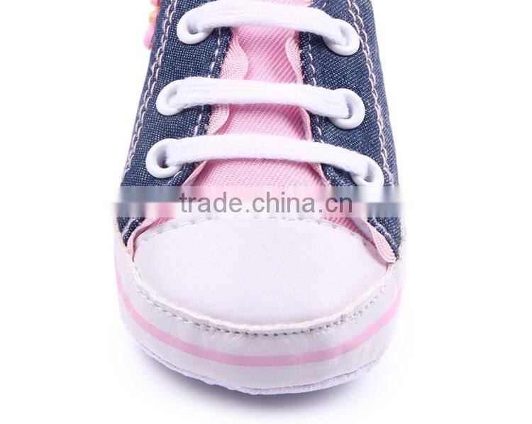 Cute ruffles mori baby girl's booties