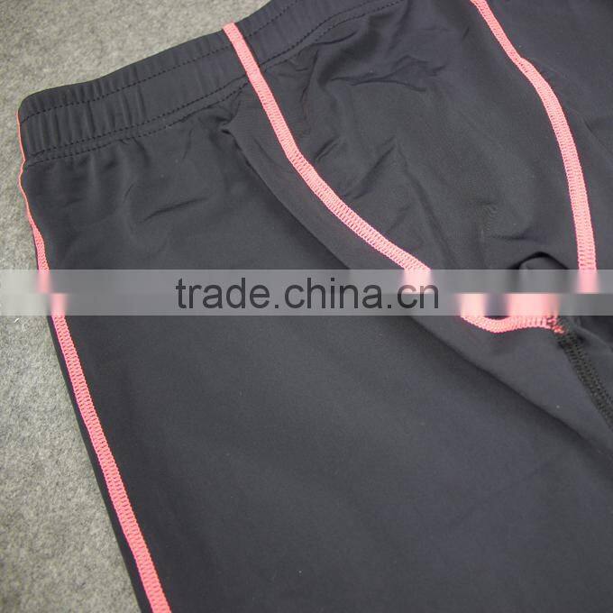 custom wholesale men's compression running pants/leggings