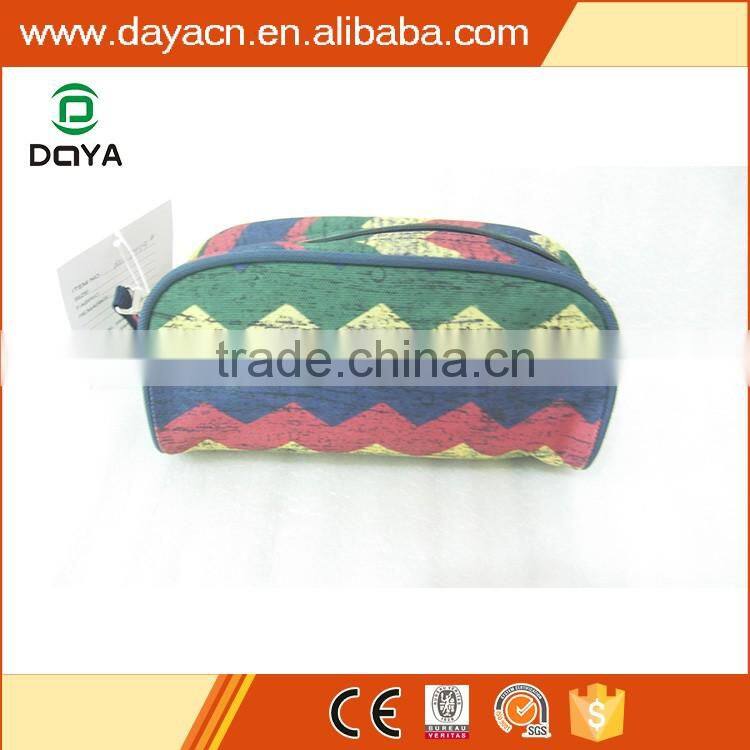 2017 hot sales custom printed polyester pencil pouch