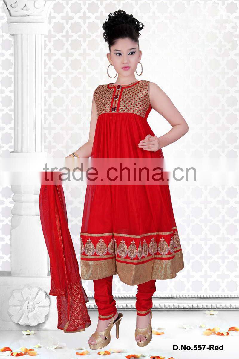 Deep Pink color benaras cloth all over stylish lehenga sizzling Girls Ready Made