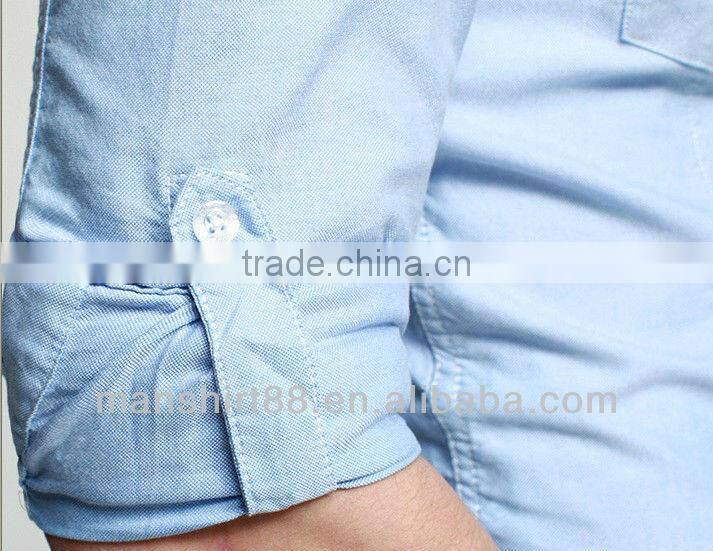 men's slim fit oxord casual shirt for men