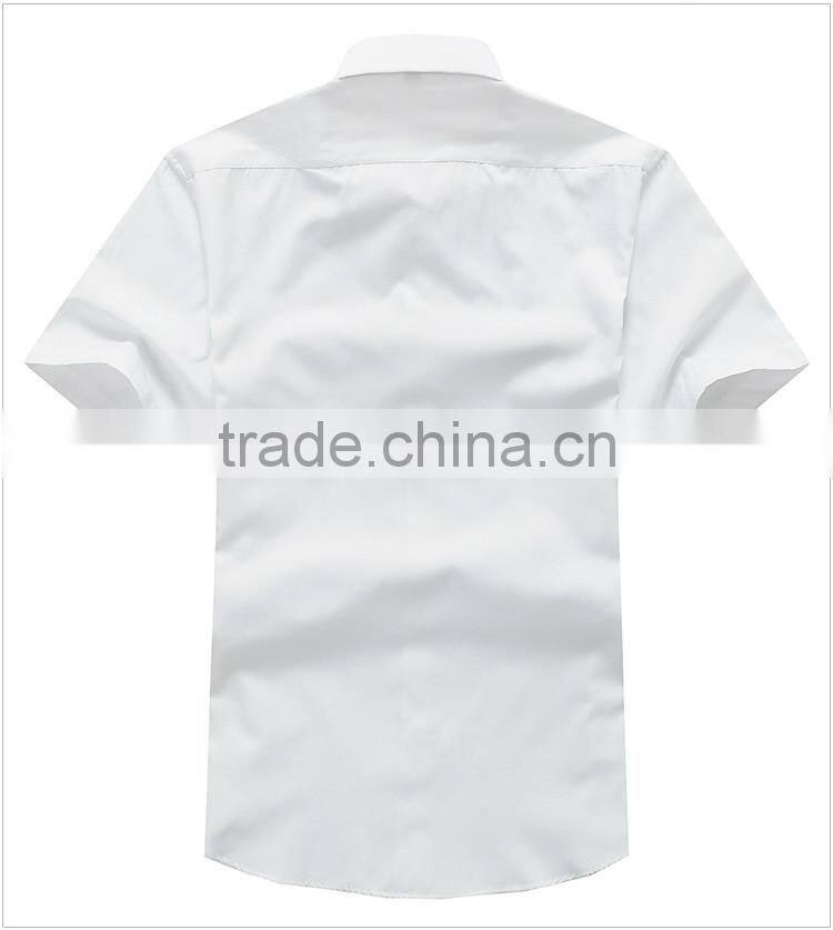 Slim blue light color cotton men shirts
