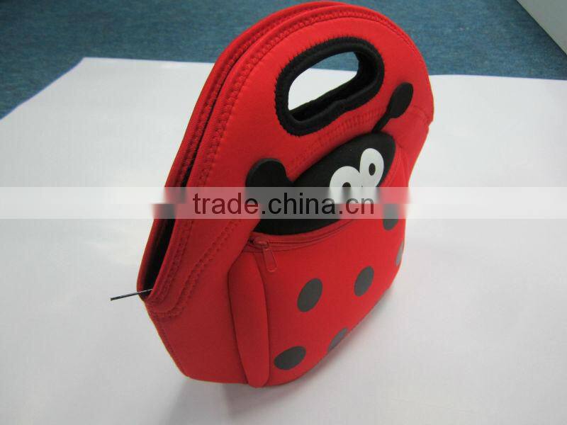 GR-W0143 hot sale neoprene lunch bag for kid