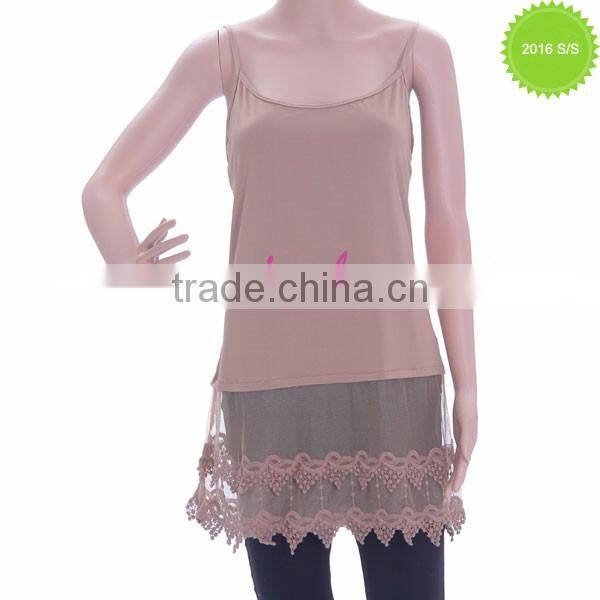 2016 factory wholesale lace shirt