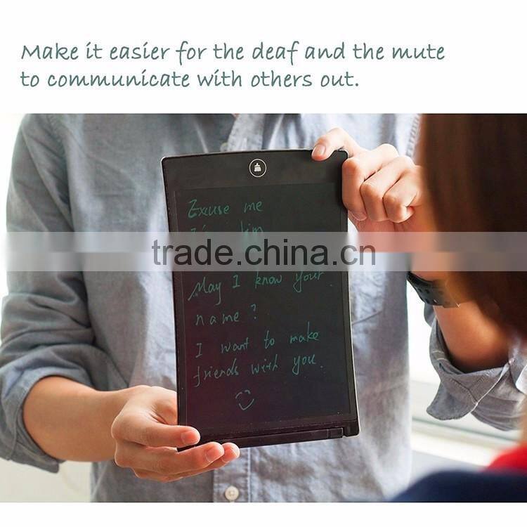 LCD Writing Board, Durable Handwriting Tablet Rewritten Pad Drawing Board Gift in School, House, Office, Car for Kids