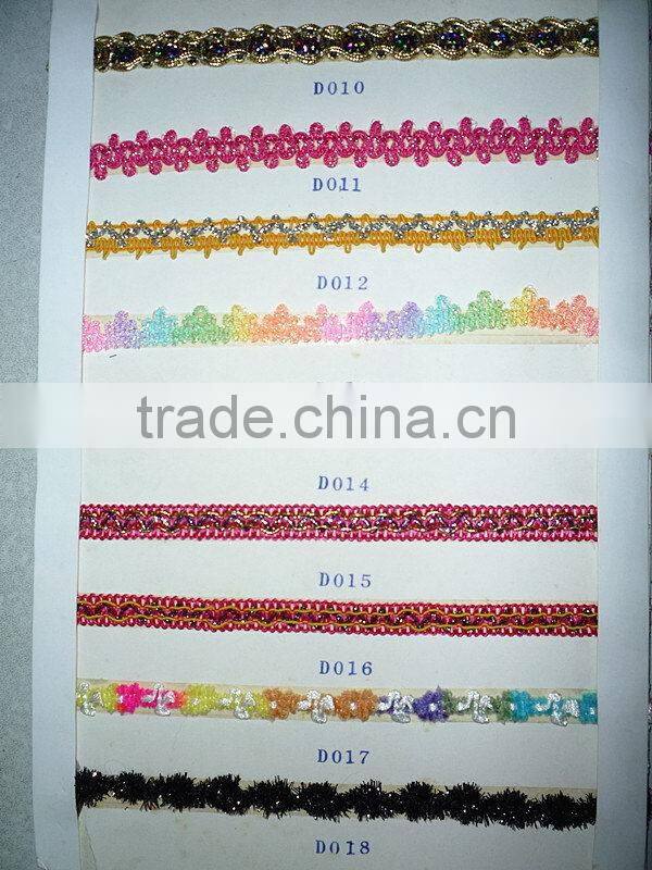 Newest classical cotton double braided elastic cord