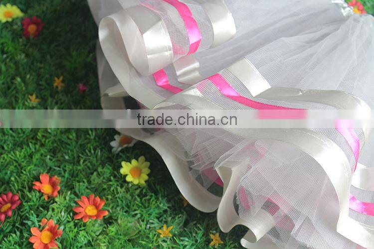 Wholesale boutique stylish many colors grey puffy mini children tulle skirt M5051801