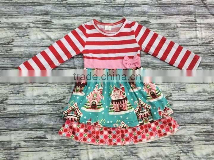 Bunny with chick smocked bishop dress for Easter