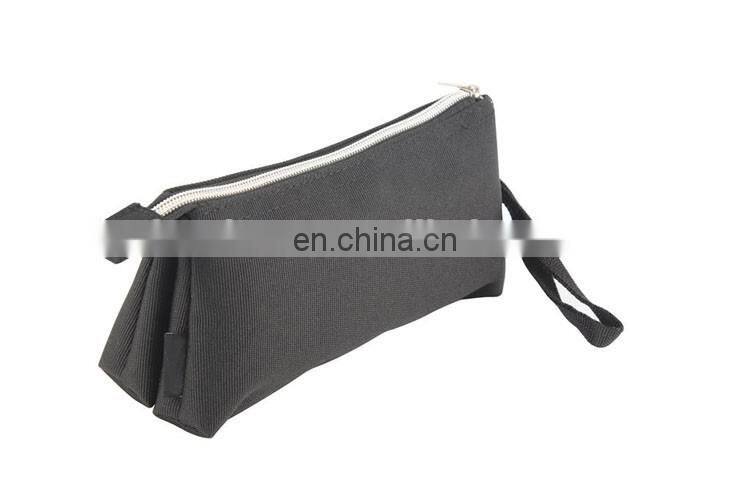 Fashional colorful dot printed satin pencil bag for girls