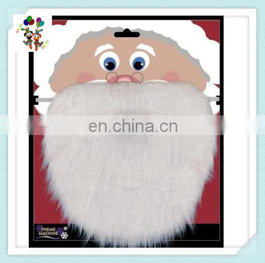 Funny Father Christmas Party White Santa Fake Beard HPC-0356