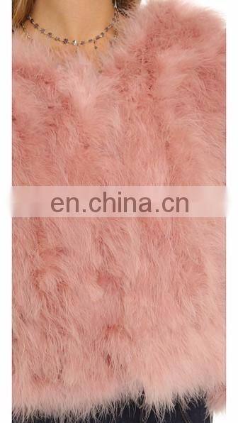 New arrivel lady faux fur coat