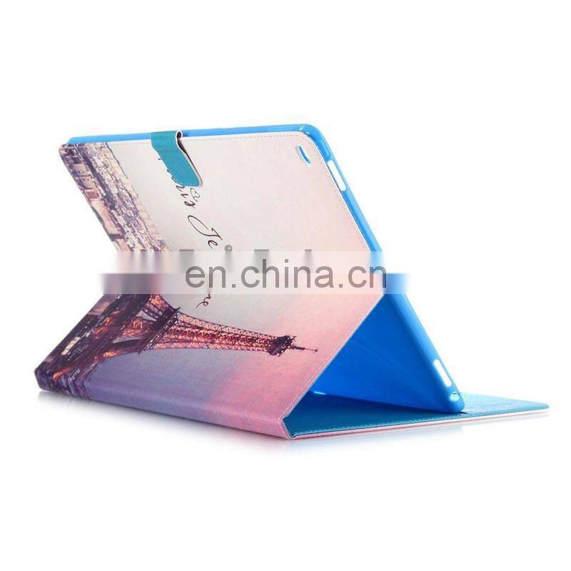 Case for iPad Pro 12.9, Wallet Style Card Holder Magnetic Flip TPU+ PU Leather Case for iPad Pro 12.9 inch - Tower