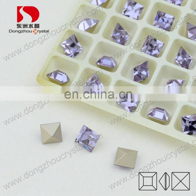 DZ-3020 high quality K9 crystal fancy stones unfoiled for jewelry making