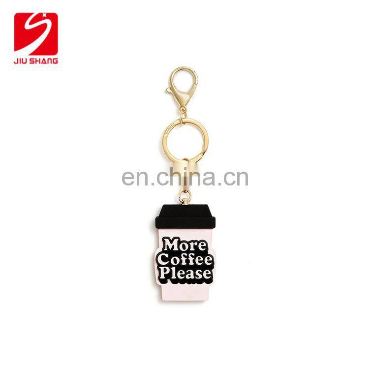 Rubber silicone keychain & Custom Promotional souvenir