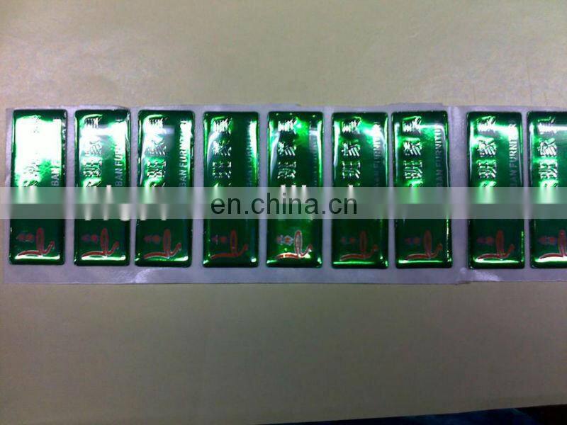 New Arrival high quality promotional handmade epoxy stickers