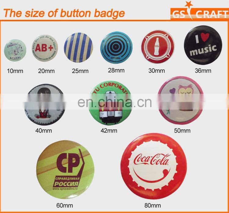 fridge magnet magnet tin button badge / promotional gifts Color Printing button badge/custom badges